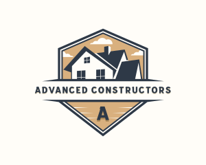 Apartment Roofing Renovation logo design