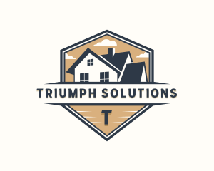 Apartment Roofing Renovation logo design