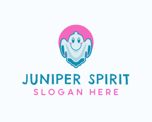  Spooky Ghost Spirit logo design