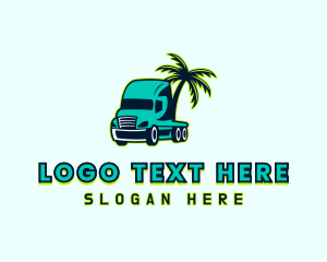 Palm Tree Trucker logo