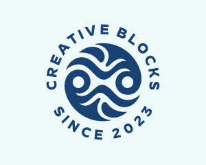 Creative Wave Technology logo design