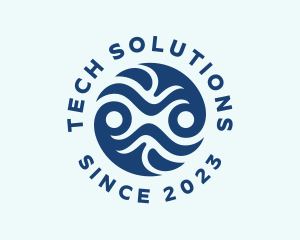 Creative Wave Technology logo design