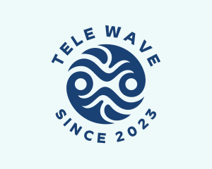 Creative Wave Technology logo design