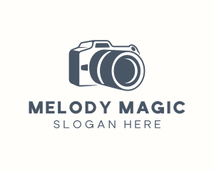 Camera Portrait Lens Logo