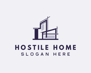 Urban Home Architecture logo design