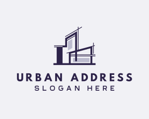 Urban Home Architecture logo design