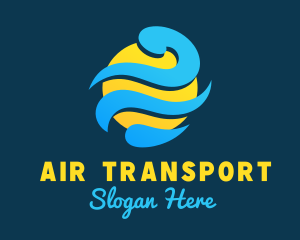 Air Ventilation Repair Service logo design