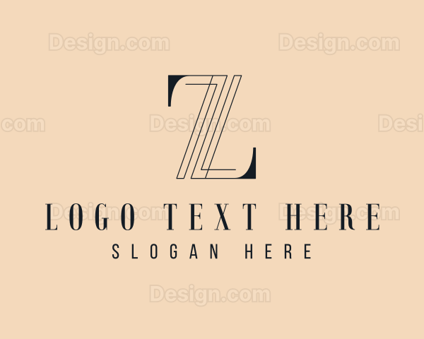 Geometric Business Letter Z Logo