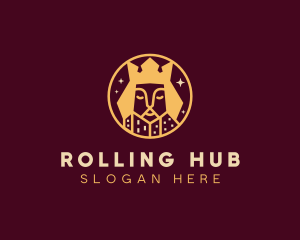 Golden City King  logo design