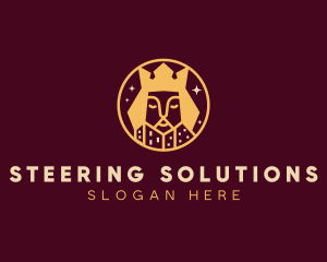 Golden City King  logo design