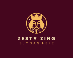 Golden City King  logo design