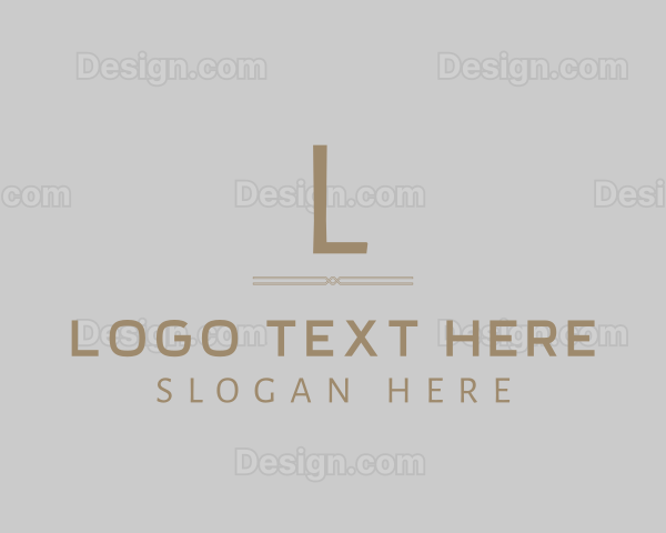 Gold Luxury Elegant Logo