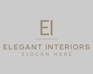 Gold Luxury Elegant logo design