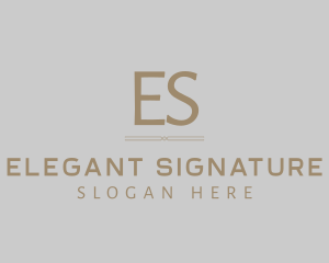 Gold Luxury Elegant logo design