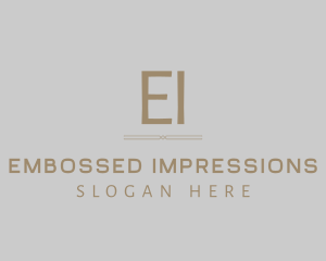 Gold Luxury Elegant logo design