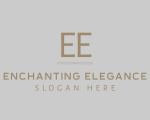 Gold Luxury Elegant logo design