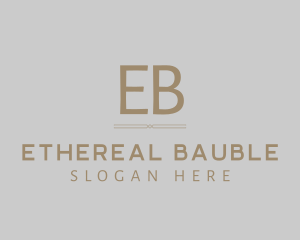 Gold Luxury Elegant logo design