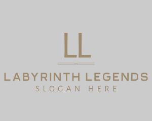 Gold Luxury Elegant logo design