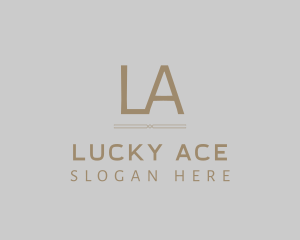 Gold Luxury Elegant logo design