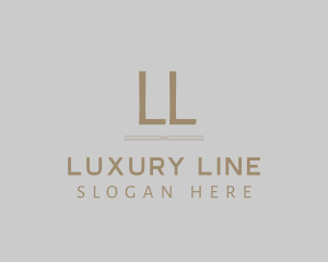 Gold Luxury Elegant logo design