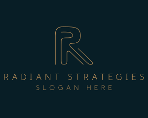 Elegant Letter R Company logo