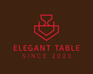 Wine Glass Table  logo