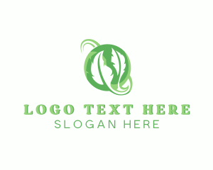 Eco Planet Leaf Logo