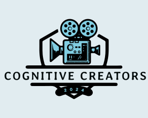 Cinematic Camera Videography logo design