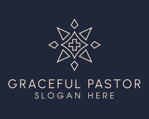 Christian Cross Pastor logo