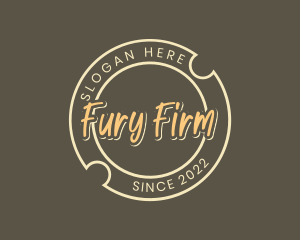 Hipster Retro Firm logo design