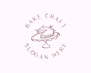 Cake Baking Events logo design