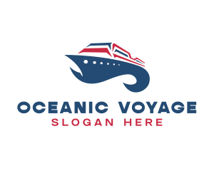 Fish Cruise Ship logo