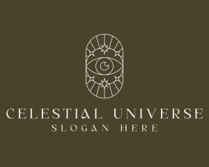 Boho Eye Celestial Star logo