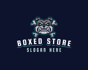 Bulldog Bone Gaming logo design