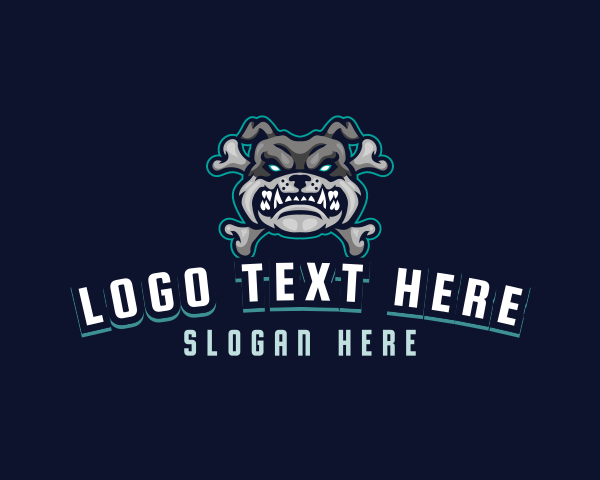 Bulldog logo example 4