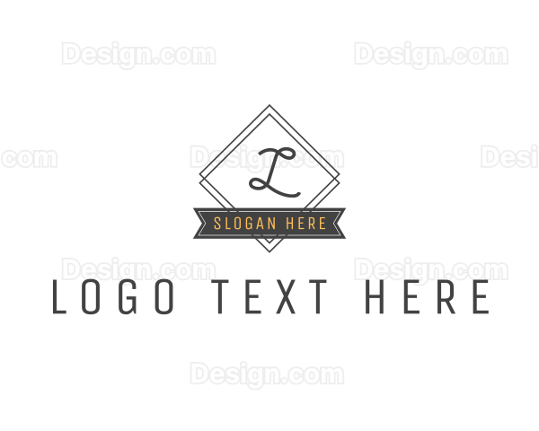 Minimalist Brand Banner Logo