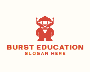 Robot Toy Educational logo design