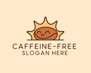 Morning Coffee Bean  logo design