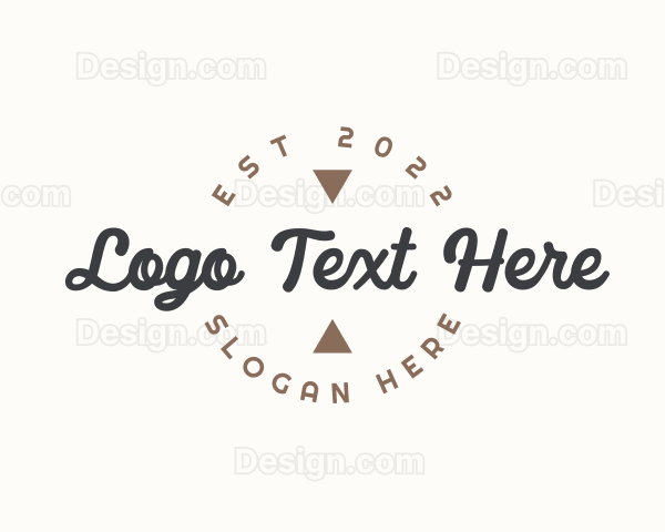 Generic Hipster Startup Logo