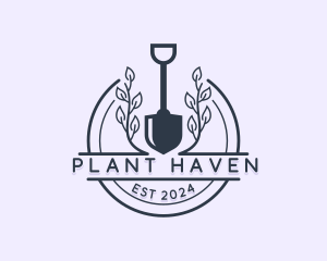 Planting Gardening Landscaping logo design