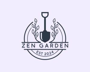 Planting Gardening Landscaping logo design