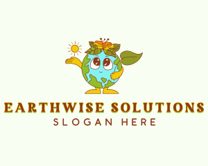 Eco Environmental Globe logo