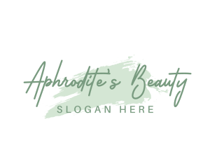 Beauty Watercolor Apparel  logo design