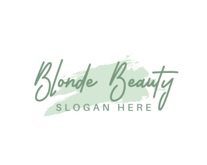 Beauty Watercolor Apparel  logo design