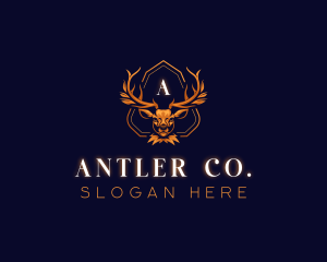 Premium Antler Deer logo