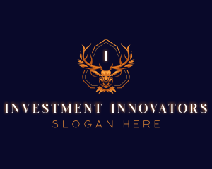Premium Antler Deer logo