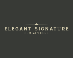 Elegant Luxury Consultant logo design