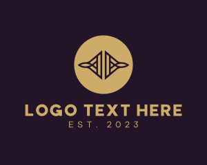 Generic Golden Luxury logo