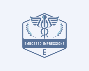 Caduceus Medical Hospital logo design