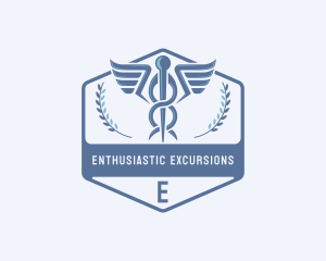 Caduceus Medical Hospital logo design